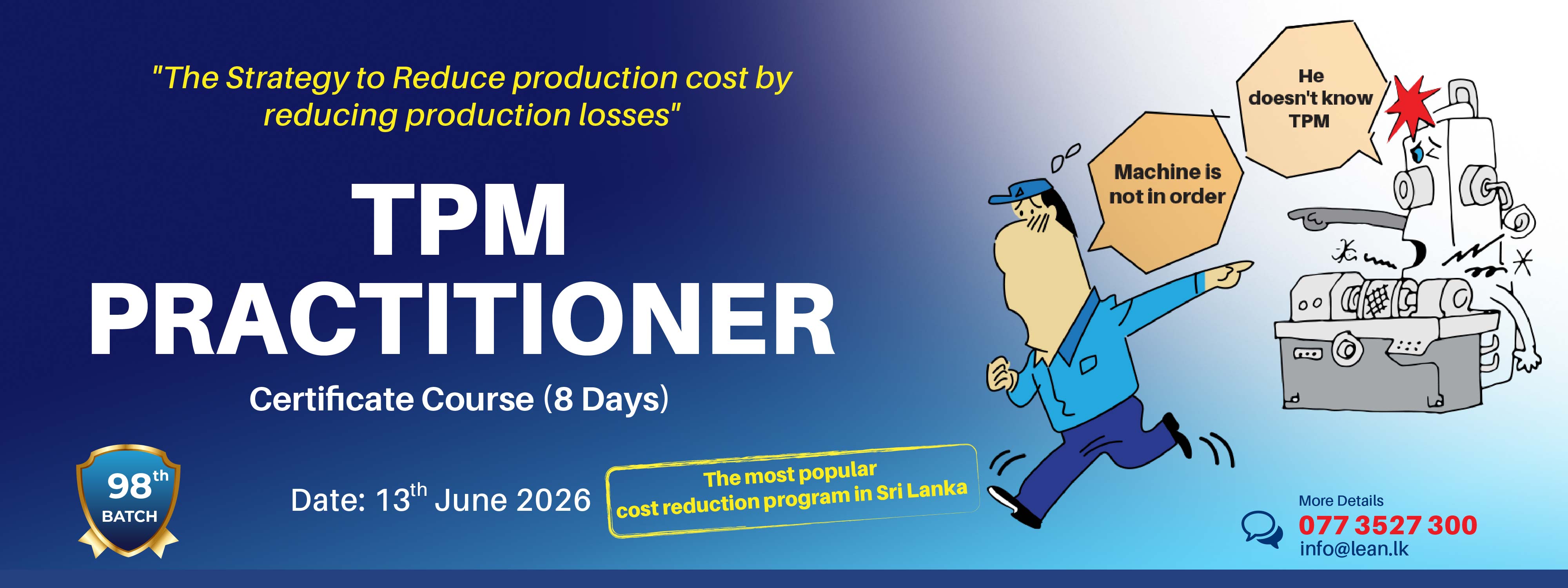 TPM Practitioner Certificate Course